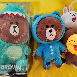 라인프렌즈 브라운인형 팝니다