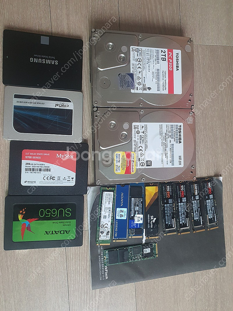 삼성, 하이닉스, 웬디, 플렉스터등 nvme ssd, ...--0