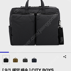 [새상품] 스위치 브리프케이스 토트백