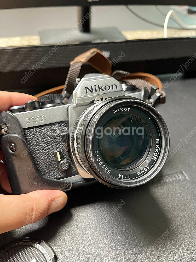 니콘 Fm2 + 50mm + 70+200mm + 전용케...--1