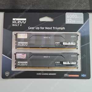 클레브 KLEVV DDR5 6000 CL30 BOLT V 32GB (16GB X 2)