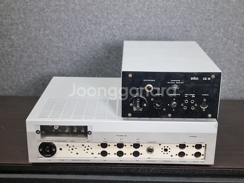 브라운디터람스 미니멀리즘 csv13 진공관 앰프 와 c...--5