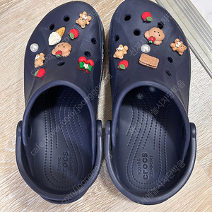 크록스 바야밴드 반다나 프린트 클로그