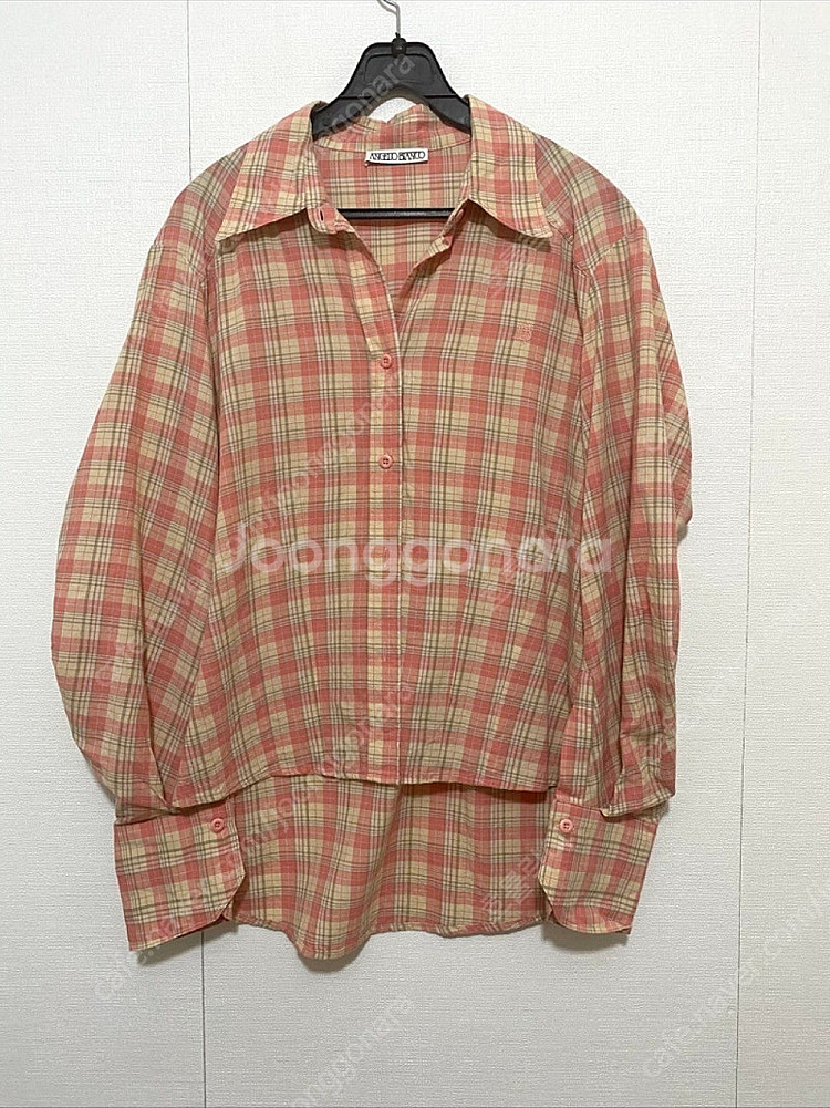 안젤로비안코 체크 셔츠 23SS--0