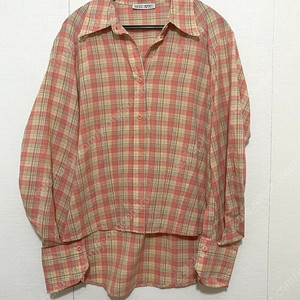 안젤로비안코 체크 셔츠 23SS