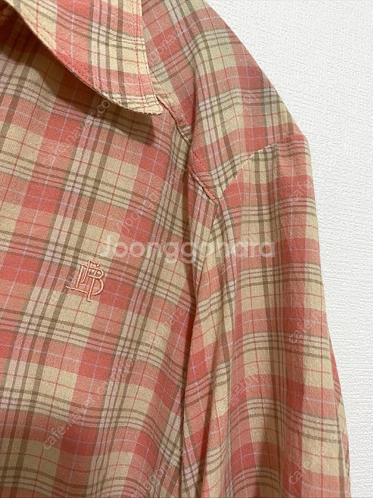 안젤로비안코 체크 셔츠 23SS--2