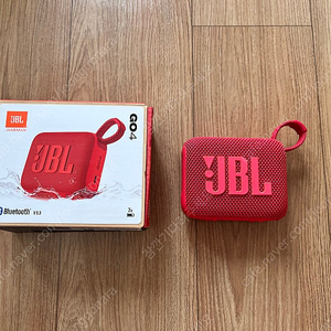 Jbl go4 레드 블루투스 스피커 풀박스 새거수준