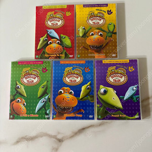 다이노소어 트레인 dvd 5종 셋트 dinosaur train (아기 공룡 버디)