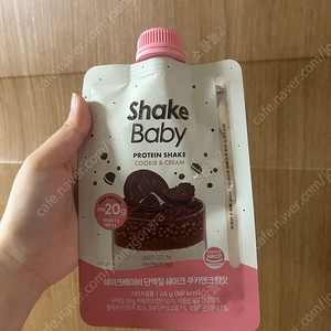 쉐이크베이비 단백질 쉐이크 쿠키앤크림맛 1포