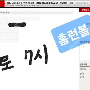 월드 오브 스트릿 우먼 파이터 스우파 서울 서울콘 콘서트 양도