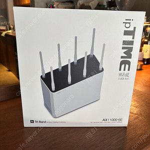아이피타임 iptime ax11000 - 6E 유무선 공유기 판매합니다