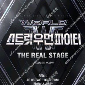 [ 서울, 부산, 창원, 일산, 대구, 대전 ] 월드 오브 스트릿 우먼 파이터 / 스우파 / 요일별 SR석 2연석 - 4연석