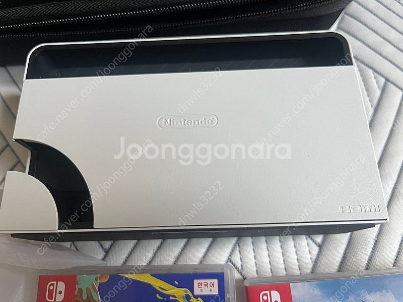 닌텐도 스위치 OLED + 정품 프로콘 + 스컬앤코 그...--2