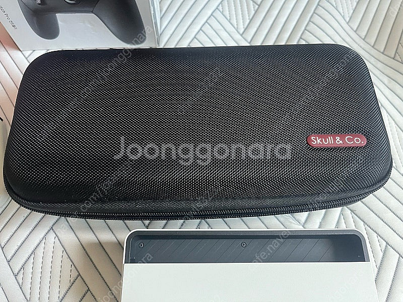 닌텐도 스위치 OLED + 정품 프로콘 + 스컬앤코 그...--6