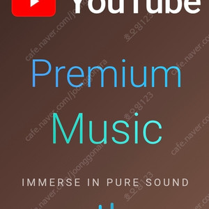 유튜브 프리미엄 + 뮤직 6개월