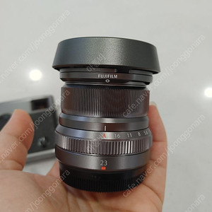 후지필름 xf23mm f2 그라파이트 렌즈팝니다.