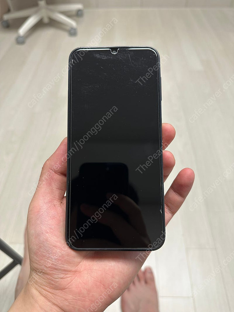 갤럭시 점프3 블랙 128G 개인 사용 중고폰 팝니다.--0