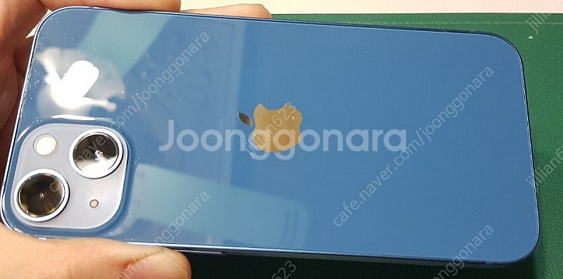 아이폰13 블루 256gb , 배터리효율 82--2