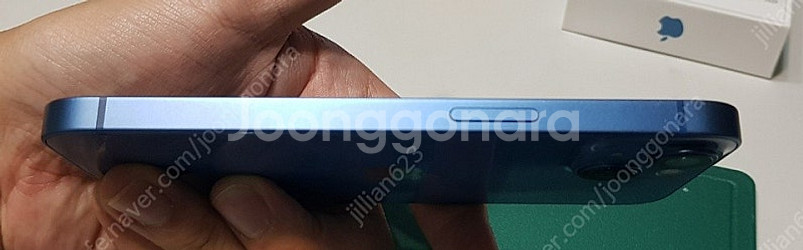 아이폰13 블루 256gb , 배터리효율 82--4