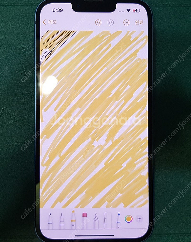 아이폰13 블루 256gb , 배터리효율 82--8