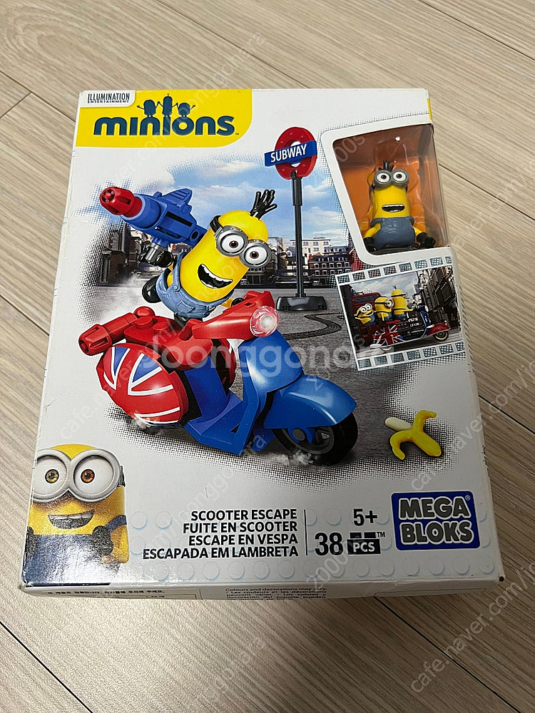 메가블럭 미니언즈 스쿠터 탈출 미개봉 팝니다--0