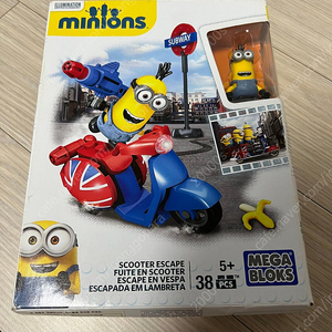 메가블럭 미니언즈 스쿠터 탈출 미개봉 팝니다