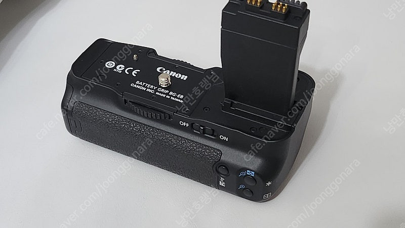 캐논 베터리그립 BG-E8 650d 이미지