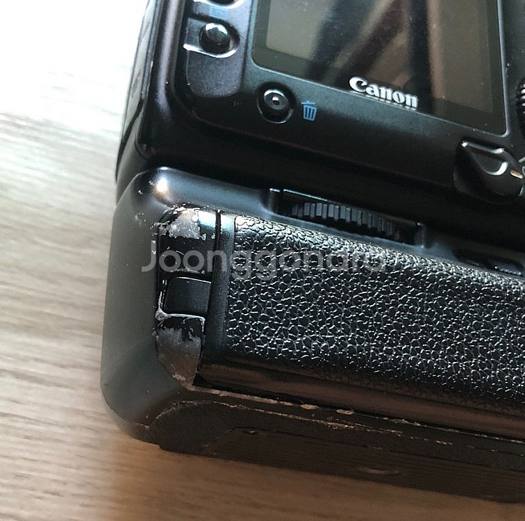 정품 케논 5D 세로그립 75-300렌즈--7