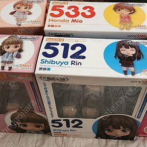 넨도로이드 [미개봉/개봉] 신데마스 우즈키, 시부야, 미오, 나오, 카렌/ 사쿠라 미쿠, HMO 미쿠, 할로윈 미쿠, 레이싱 미쿠 14 매지컬 미라이 5주년 , 사자춤 미쿠 팝니다
