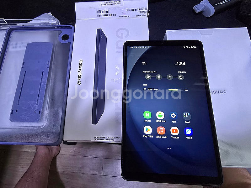 갤럭시탭a9 8g 128g lte 판매합니다.--0