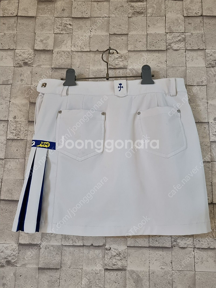 까스텔바작,화이트베어 골프스커트--1