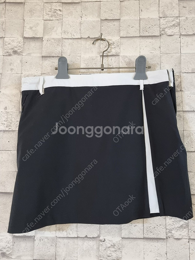 까스텔바작,화이트베어 골프스커트--8