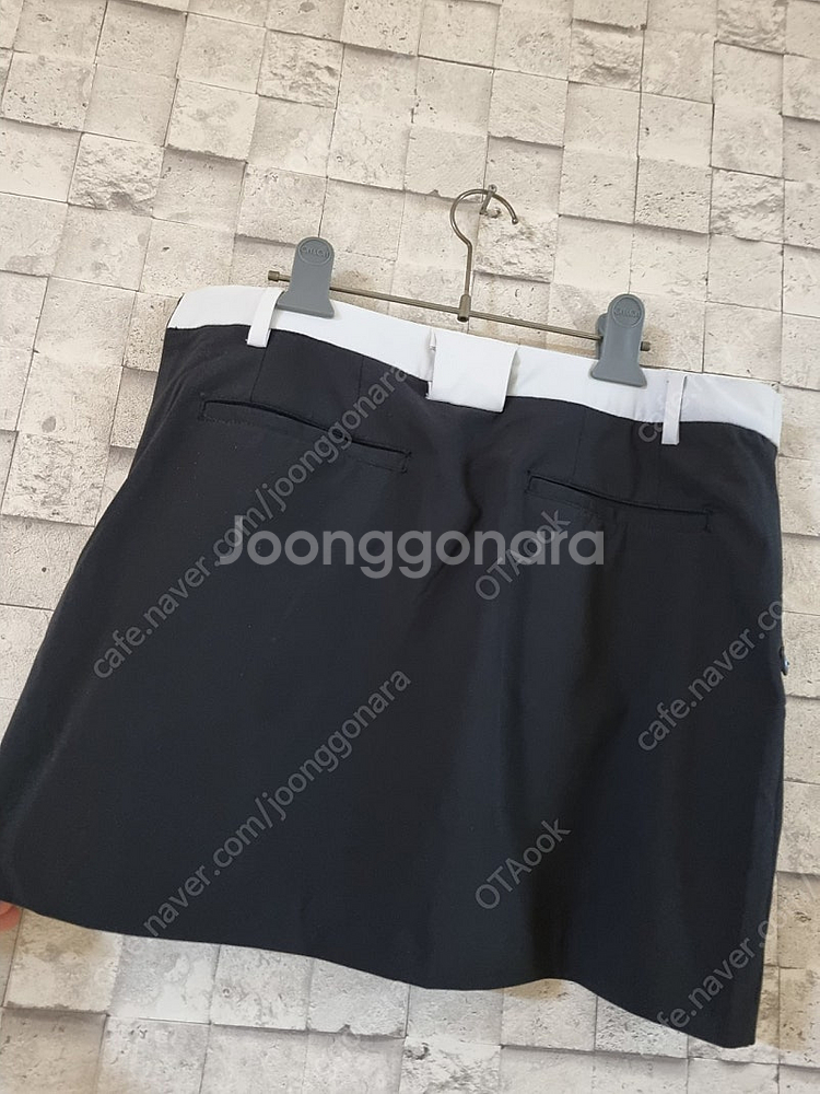 까스텔바작,화이트베어 골프스커트--9