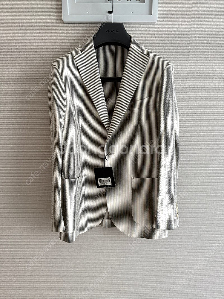 LAB PAL ZILERI(빨 질레리) 스트라이프 시어서커 자켓(새상품)--0