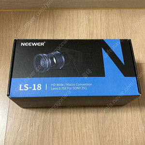 Neewer 소니 ZV-1 광각 렌즈 LS-18
