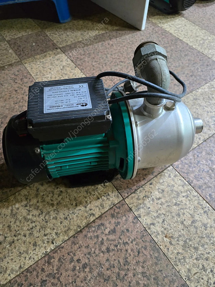 모터펌프.양수기 판매합니다 이미지