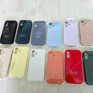 아이폰16 실리콘 케이스