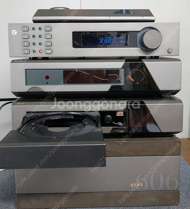 쿼드606.2앰프 66프리 FM4 (cd66고장)--0