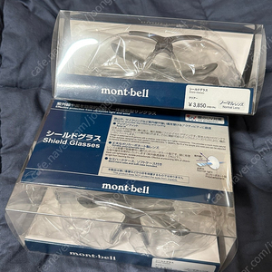 몽벨 / 쉴드 글래스 클리어 새제품