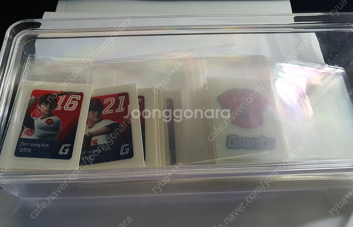 롯데 자이언츠 띠부씰 팝니다.--2