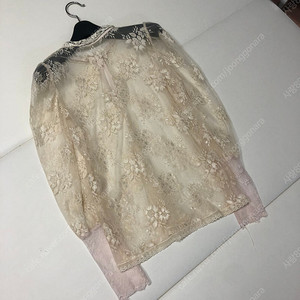 레이스 시스루 레이어드 아뜰리에 프릴 러블리 블라우스 결혼식 하객룩