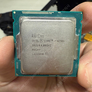 i7 4790K 노뚜따 순정사용 깨끗한 제품 팝니다.