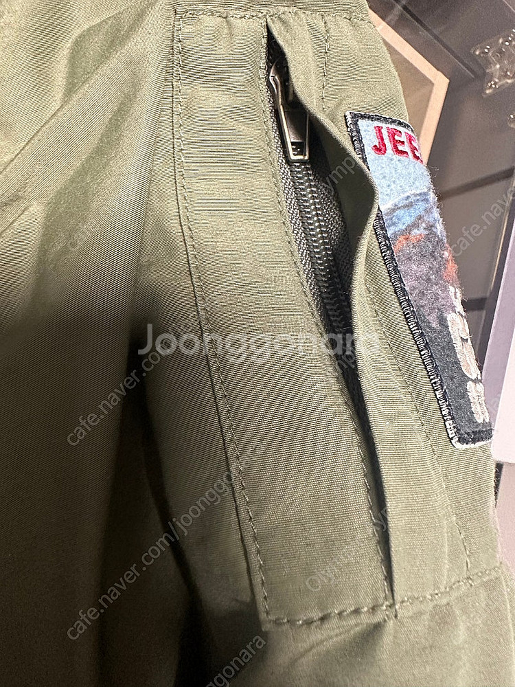 신품 - JEEP 코리아 정품 지프 패딩 + 조끼 분리...--6