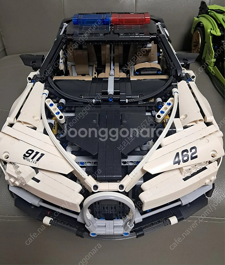 호환 레고 테크닉 람보르기니시안 부가티시론 경찰차--5