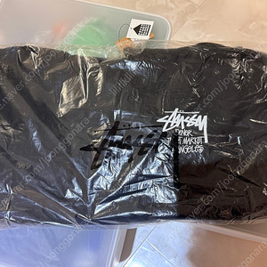 스투시 도버스트릿 마켓 로스엔젤레스 후디 블랙 스몰, 미디움 사이즈 stussy dsm los angeles 후드