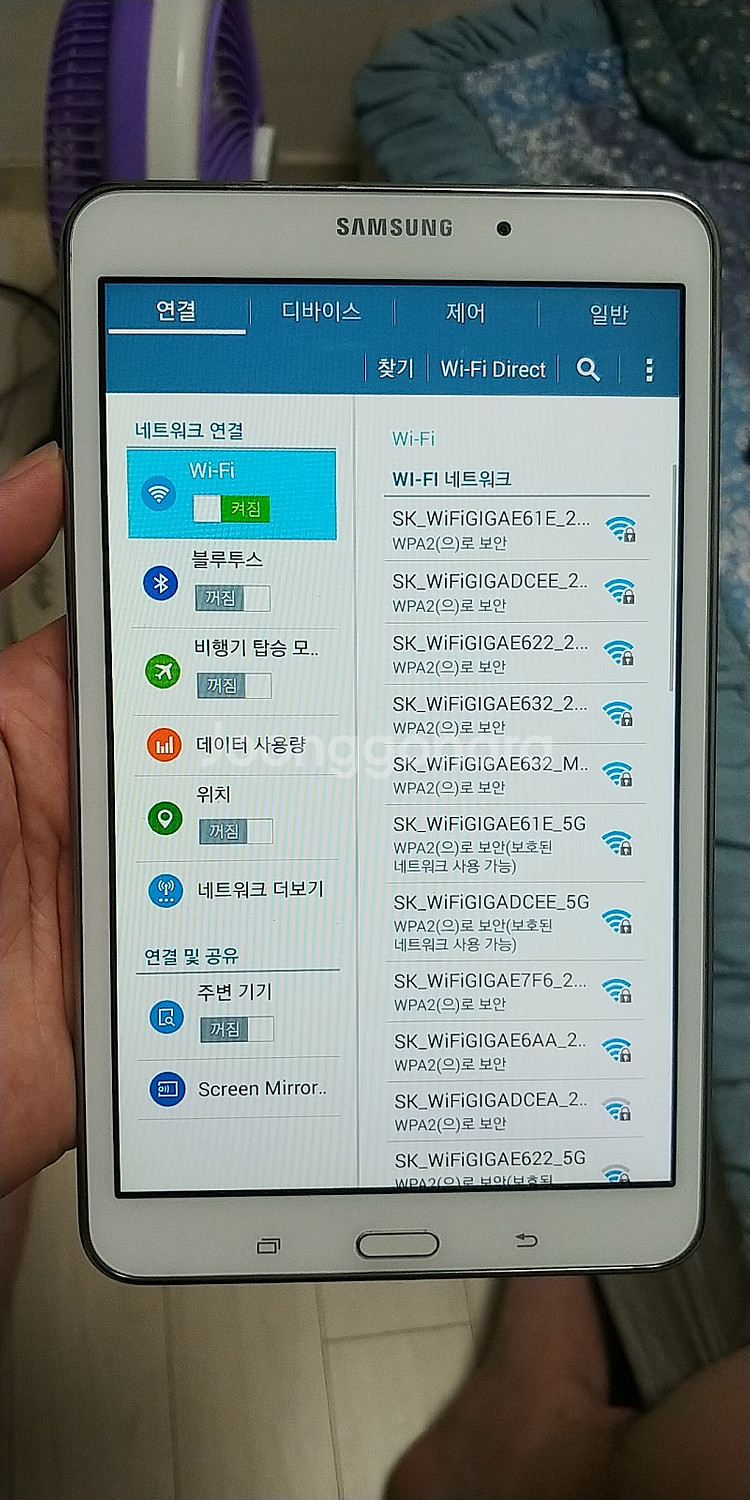 갤럭시탭4 8.0 (T330) A급 정상작동 1.9만 ...--3