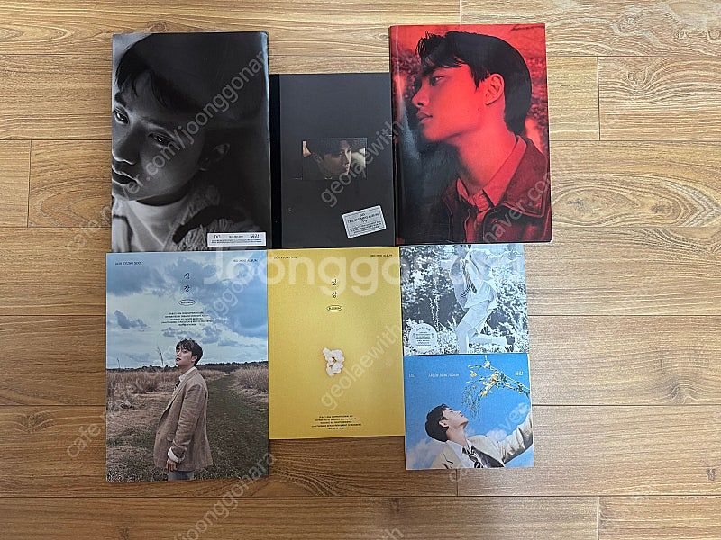 엑소 디오 도경수 솔로 앨범 7장, 포카 14장 일괄 ...--0