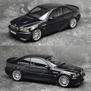 1:18 노레브 e46 m3 블랙 다이캐스트 팝니다.