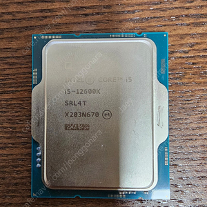 인텔 i5 12600k 정품 박스