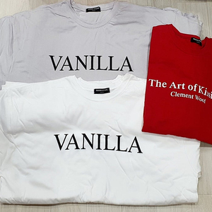 MANIN STORE 바닐라 반팔 티셔츠 새상품